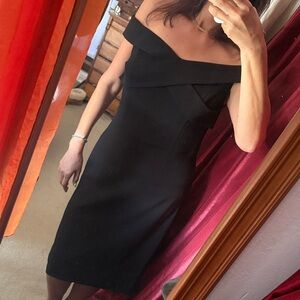 Chic Black off the shoulder Dress